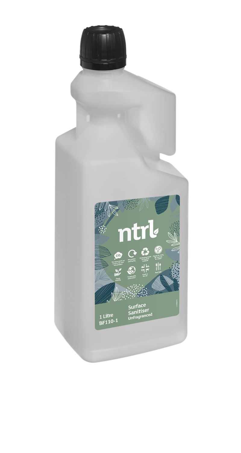 Jangro ntrl Surface Sanitiser Unfragranced 1 Litre